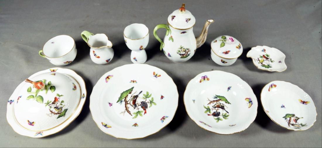 Small Set Of Herend Porcelain Dishes (1 of 10)