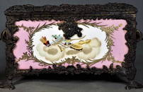 Sevres Style Porcelain Box