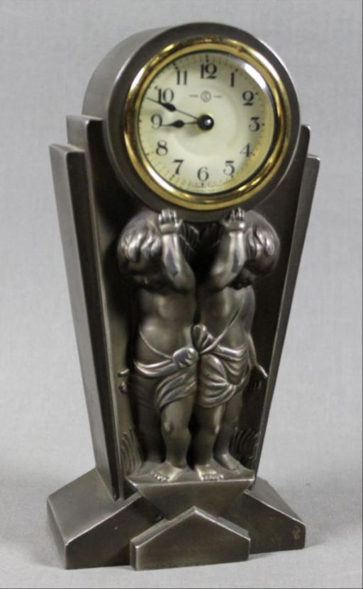 Bronze Art Deco Table Clock May 30 2019 World Of Antiques Inc Bronze Art Deco Table Clock