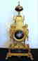 Monumental 19Th Century Limoges Enamel Clock Set - 6