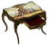 Enamled Gilt Metal Miniature Furniture Suite - 4