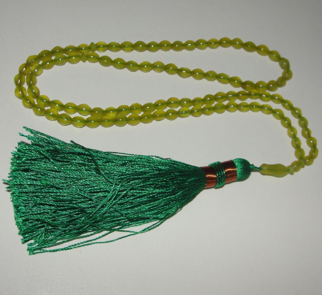 Afghanistan Shah Maghsoud 99 Prayer Beads Muslim: The Tasbeeh Has 99 Beads Plus The Divider And Imam The Big Bead The Tasbeeh Is About 18-19 Inches Long Please See The Pictures With The Tape Measurement The Total Weight For The Masbaha Is About (0 Lb