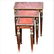 Three Empire Nesting Tables With Bronze Female Mounts