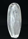 13" Marie-Claude Lalique Frosted & Clear Glass Vase,