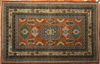 Antique Kazak Rug