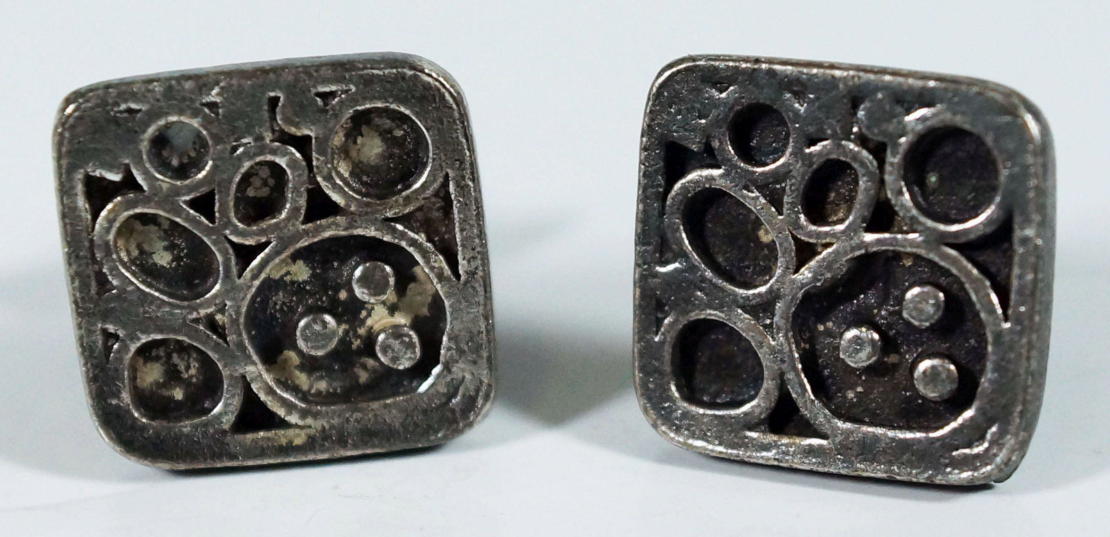 Antique Abstract Cufflinks: Antique Abstract Cufflinks