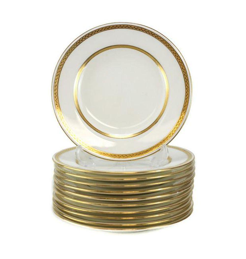 11 Minton Tiffany & Co. Bread & Butter Plates (1 of 3)