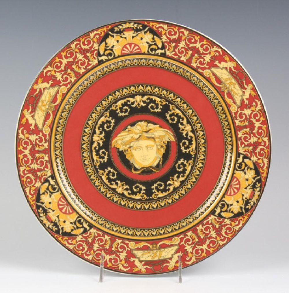 Versace Rosenthal Porcelain Charger Plate (1 of 2)