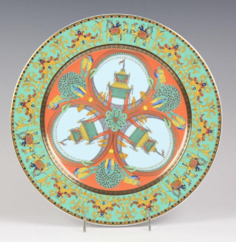 Versace Rosenthal Porcelain Charger Plate (1 of 2)