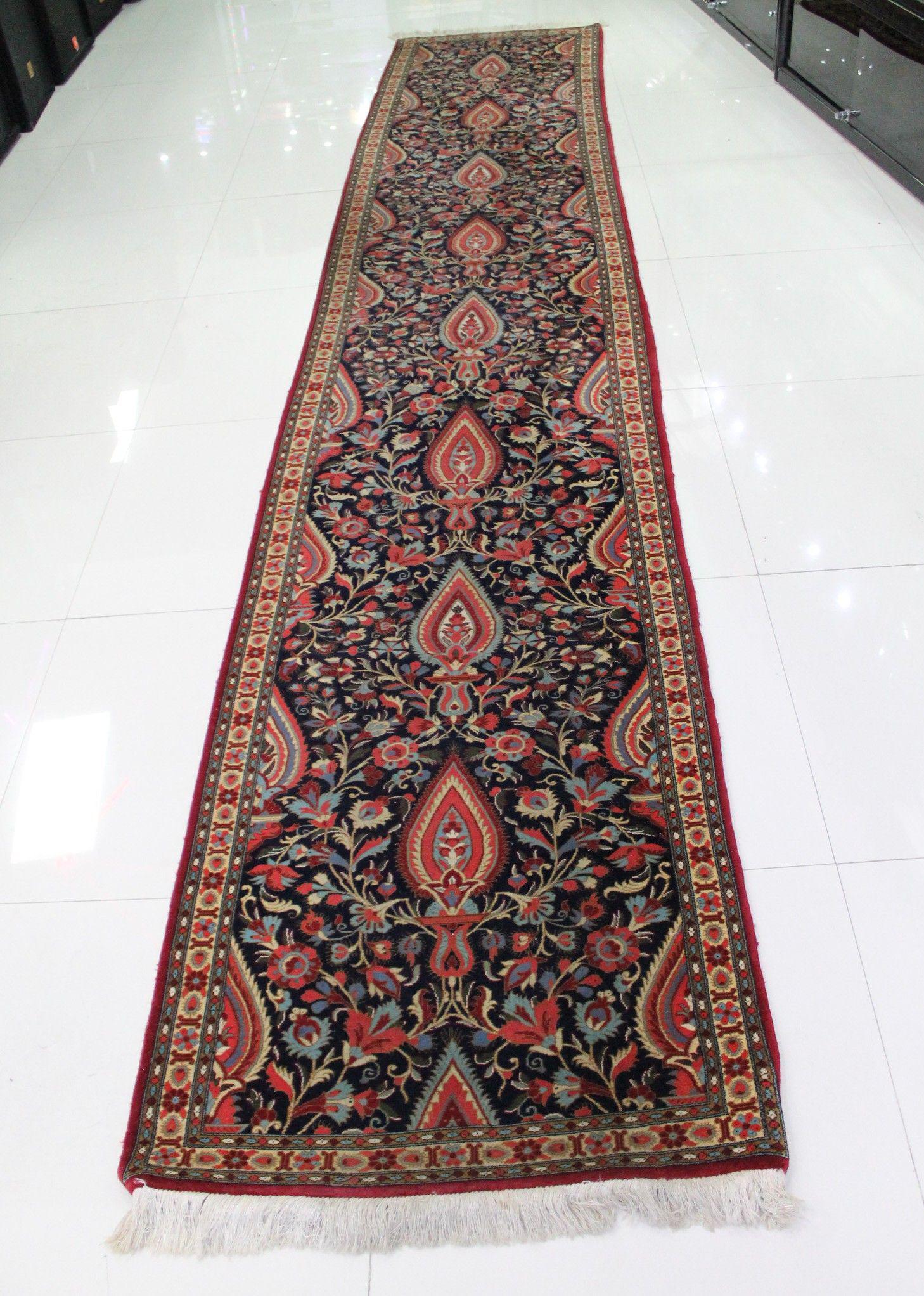 19Th Century Qum Silk Rug (1 of 6)