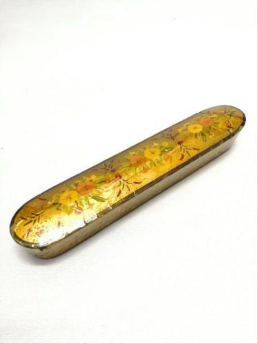 Antique Islamic Paper Mache Pen Box (1 of 7)