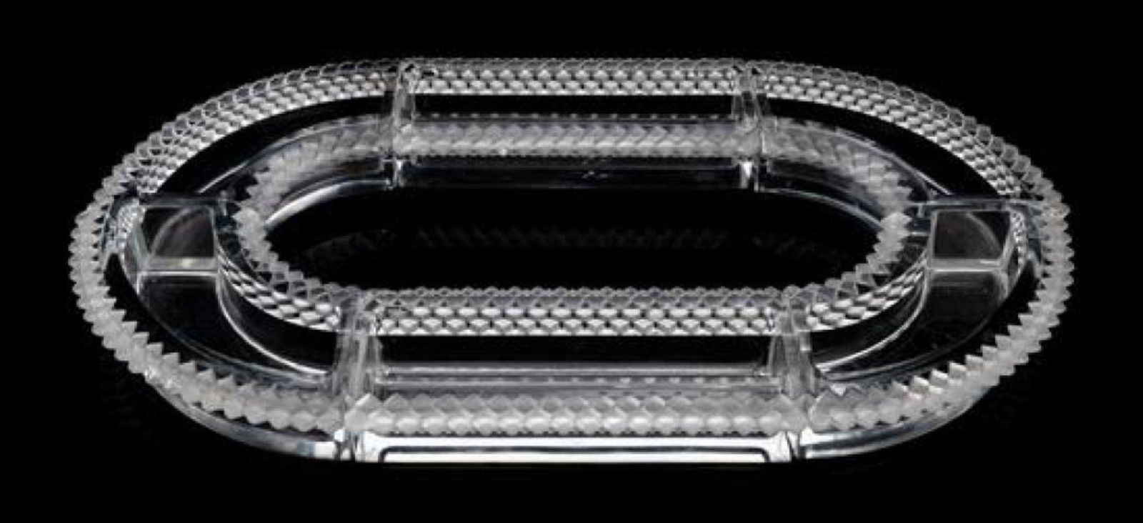 A Lalique Molded And Frosted Glass Table Centre Width (1 of 1)