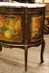 Louis Xv Style Painted And Mahogany Marble Top Commode - 2