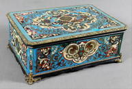 19Th C. Boulle Lidded Box