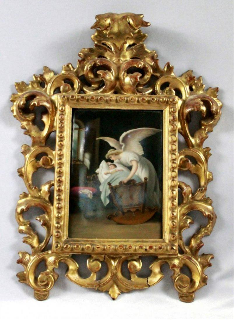 German Porcelain Plaque (1 of 5)
