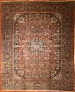 Antique Kashan Rug