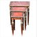 Three Empire Nesting Tables With Bronze Female Mounts