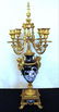 Monumental 19Th Century Limoges Enamel Clock Set - 7