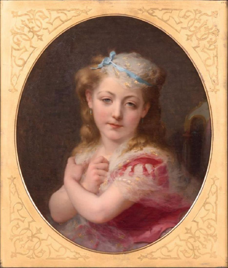 Frederic Bridgman "Portrait Of A Young Girl (1 of 8)