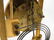 French Marti Gilt Bronze Crystal Regulator Shelf Clock, - 3