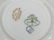 Royal Vienna Porcelain Demi Tasse Cups, Saucers - 9