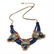 Retro Turquoise Coral Blue Bead Tibetan Necklace Lapis - 2