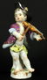 Meissen Figure Of Violin Player