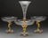Three-Piece Baccarat Gilt Bronze And Cut-Glass Figural - 2