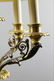 Pair Of French Marble And Bronze Candelabra Lamps 43" X - 3