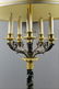Pair Of French Marble And Bronze Candelabra Lamps 43" X - 4