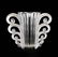 R. Lalique France Beauvais Crystal Art Glass Vase - 3