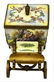 Austrian Enamel & Gilt Metal Miniature Carriage - 3