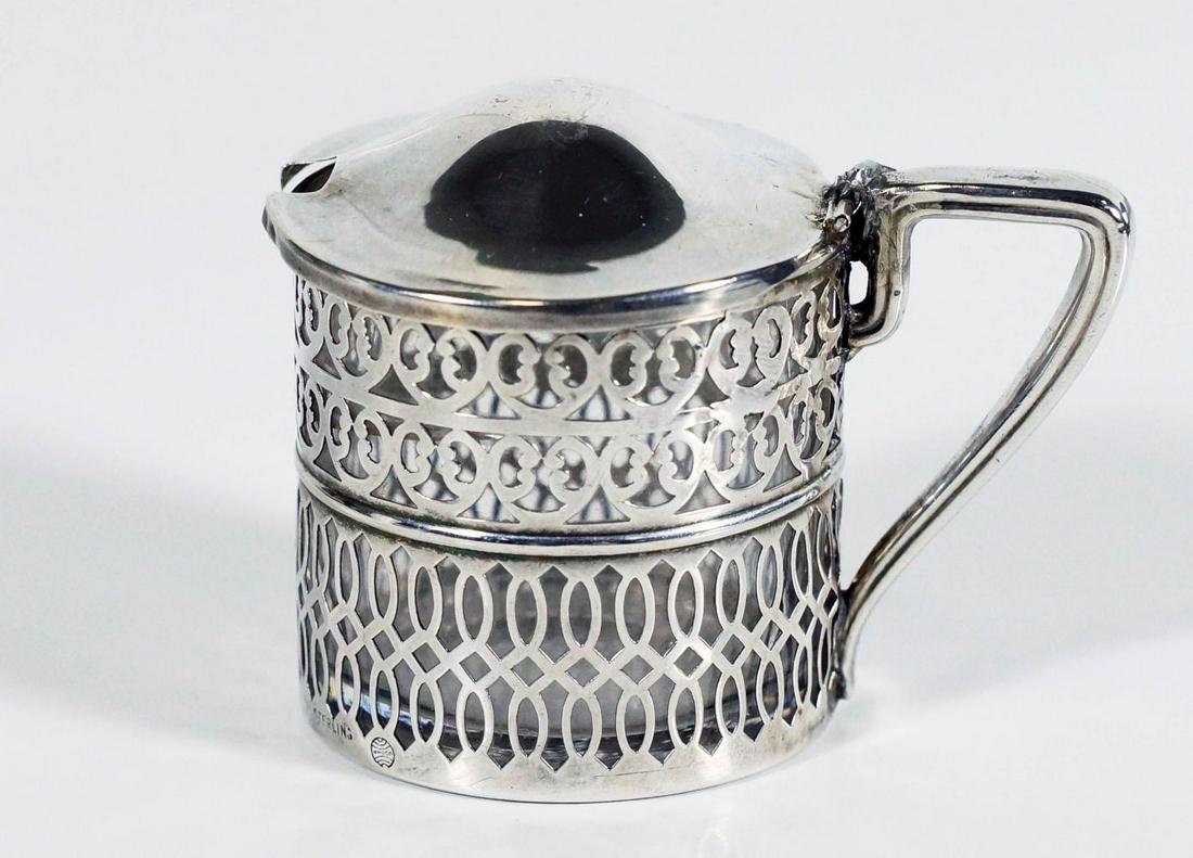 Sterling Silver Overlay Bottle (1 of 2)