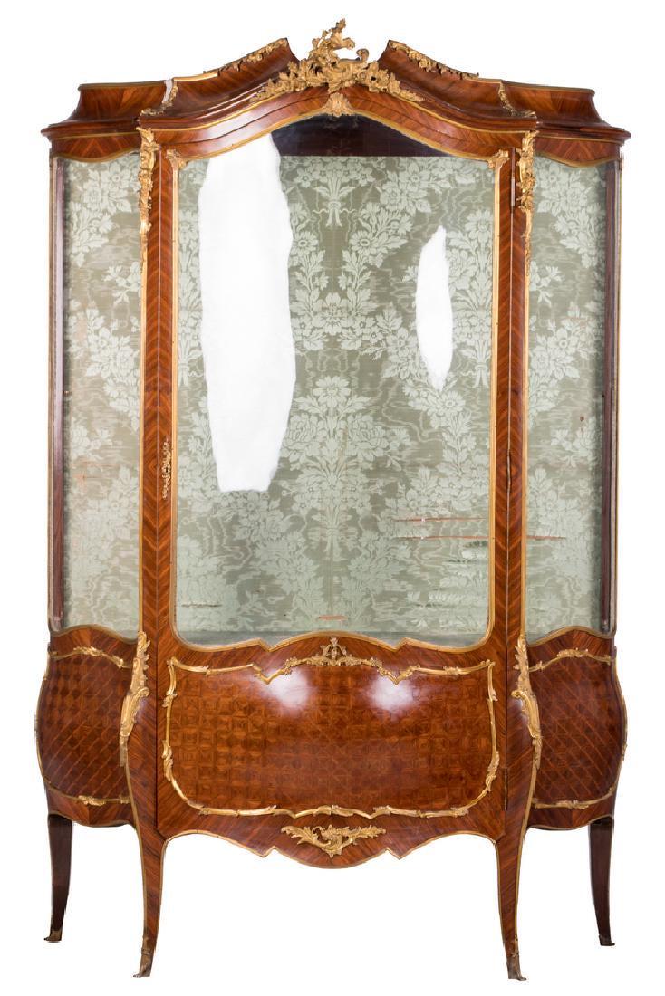 A 19Th Century French Louis Xv Style Ormolu Mounted (1 of 5)