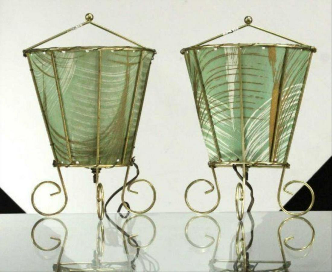 Pair Mid-Century Modern Wall Sconces (1 of 4)