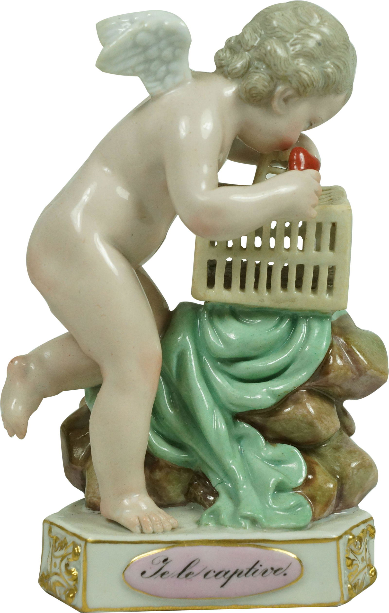 19Th C. Meissen Figure Of Heartmaker (1 of 5)