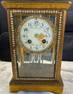 Large Antique 19th C. Tiffany & Co. Carriage Mantle Bronze Clock