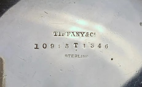 Pair of Tiffany & Co. Sterling Ornate Dishes