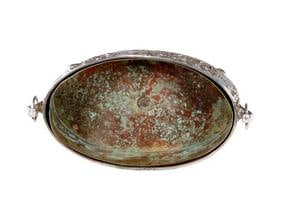 19th Century Antiques Dutch Silverplate Jardiniere