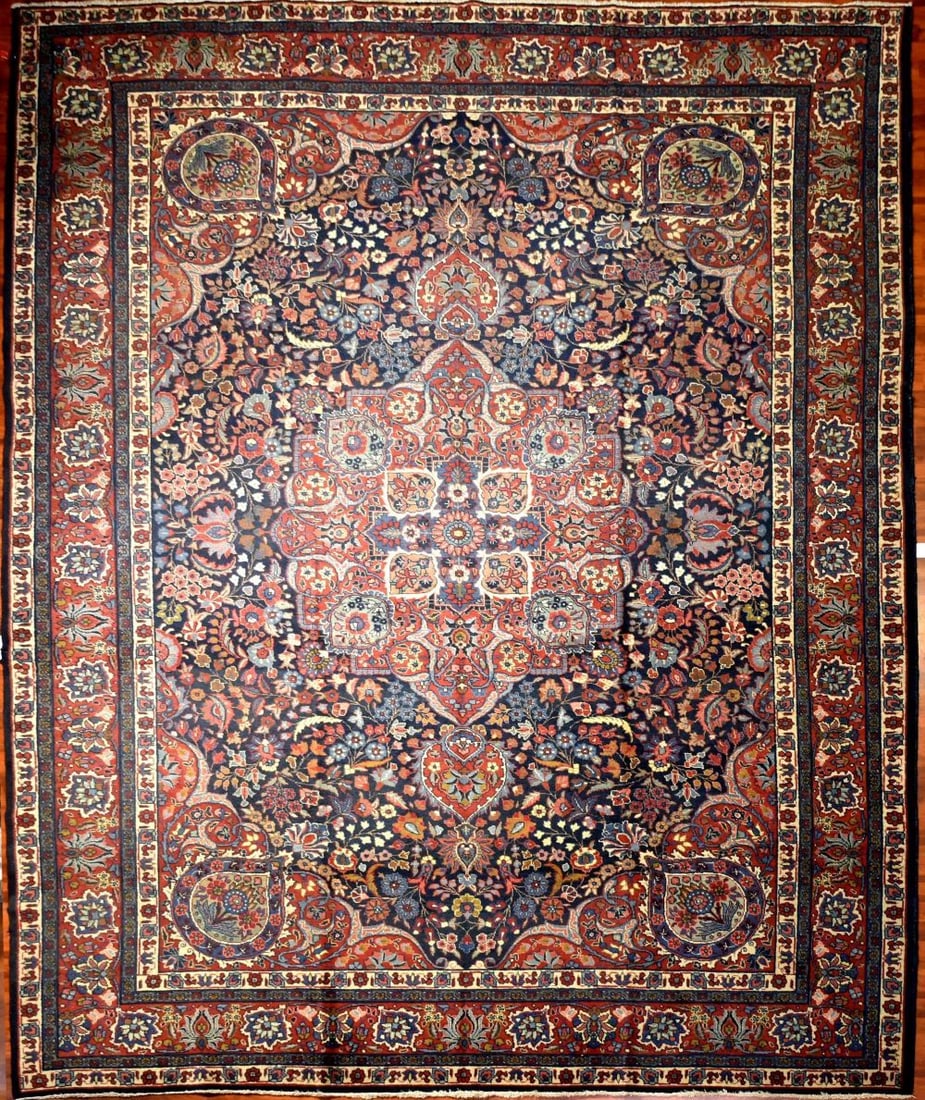 Antique Persian Tabriz Rug Auction