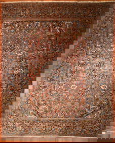 Antique Kashan Rug (1 of 6)