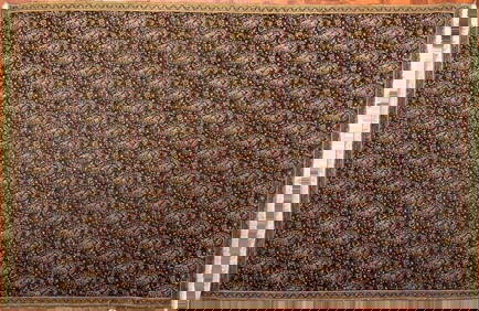 Antique Persian Mashad Rug (1 of 6)