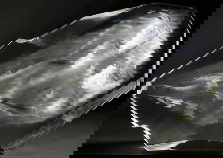 Large 24" Frederick Hart Nude Eye of the Flame Acrylic Sculpture: Large 24" Frederick Hart Nude Eye of the Flame Acrylic Sculpture"Eye of the Flame" sculpture in lucite by artist Frederick Hart depicts a nude woman and manSigned lower rightMinor surface scratch