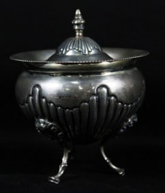 Goerge Nathan Silver Bowl With Cover