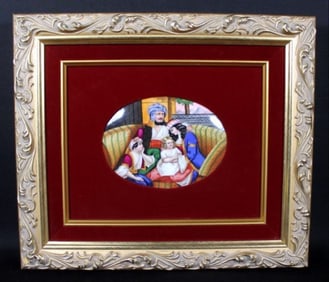 Kpm Porcelain Plaque Marks Impressed