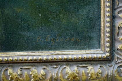Framed O/C Of A Young Girl