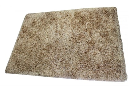 Gold Hand Knotted Area Rug