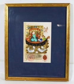 Indian Colored Print