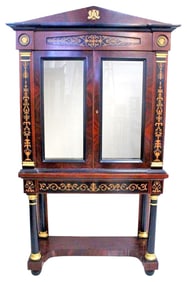 Magnificent Louis Xv Style Cabinet On Stand