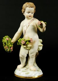 19Th C. Meissen Porcelain Figurine